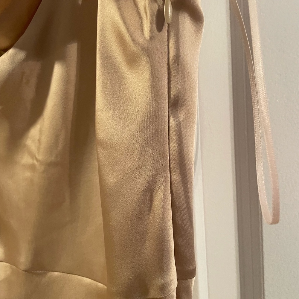 VINCE champagne slip dress Size 2 - Picture 6 of 8